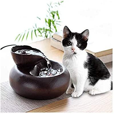 Cat Water Bowl, Cat Fountain, Cat Water Fountain, Pet Water Fountain, Drinking Fountain, Small Animal Supplies, Cat Drinking, Pet Feeder, Cat Behavior