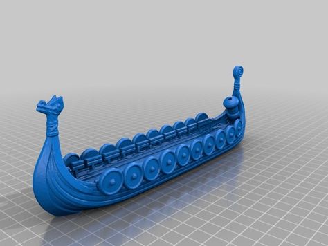 Viking ship incense holder 3d Printer Art, Shot Glass Holder, Useful 3d Prints, 3d Printing Art, 3d Printing Diy, Fusion 360, 3d Printing Projects, Viking Ship, Glass Holder