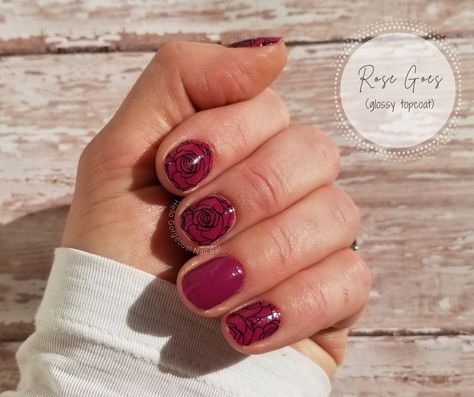 Rose Goes Color Street, Color Street Rose Goes, Mixed Mani, Street Nails, Color Street Nails, Color Street, Nails Nails, Nail Designs, Valentines