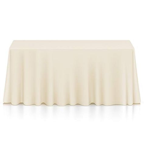 Lann's Linens - 5 Premium 90" x 132" Tablecloths for Wedd... https://smile.amazon.com/dp/B07JC5673L/ref=cm_sw_r_pi_dp_U_x_Zo-bEb8HMMN5N Wedding Tablecloths, Party Table Settings, Private Wedding, Fabric Table, Rectangle Tablecloth, Banquet Tables, Wedding Banquet, Tablecloth Fabric, Linen Set