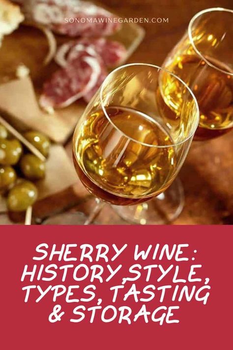 A Guide to Sherry Wine: From History to Storage: Sherry wine has a rich history and a unique taste profile that sets it apart from other wines. https://sonomawinegarden.com/what-is-sherry-wine/ Grape Picking, Wine History, Wine Folly, Mushroom Cream Sauces, Style Types, Sherry Wine, Fortified Wine, Caramel Syrup, Salty Foods