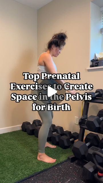 Gina, MS, & Roxanne, RN, BSN on Instagram: "You can use prenatal exercise to prep for birth!  In the @mamastefit prenatal fitness programs, we incorporate exercises that open each pelvic level:

🤍 Top of the Pelvis: Wide Knee, Externally Rotated Exercises such as Squats
🤍 Middle of the Pelvis: Asymmetrical or Unilateral Exercises such as Lunges, Step Ups, and Hip Shifts
🤍 Bottom of the Pelvis: Knees In, Internally Rotated Exercises such as Deadlifts and other hinge focused exercises

✍️ Comment SAMPLE for peek into our prenatal fitness programs to figure out which of our offerings would fit you best! 

➡️ Join our prenatal fitness programs for daily workouts to keep you strong and pain free as you prep for birth!! We even offer third trimester specific options if you’re in the final mon 3rd Trimester Pelvic Stretches, Unilateral Exercises, Third Trimester Workout, Prenatal Fitness, Pregnancy Workout Videos, Step Ups, 3rd Trimester, Prenatal Workout, Fitness Programs