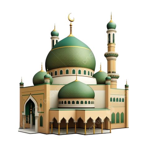 Green Mosque, Ramadan Kareem Vector, Green Moon, Computer Basic, Ramadan Decorations, Ramadan Kareem, Clipart Images, Png Transparent, Free Png