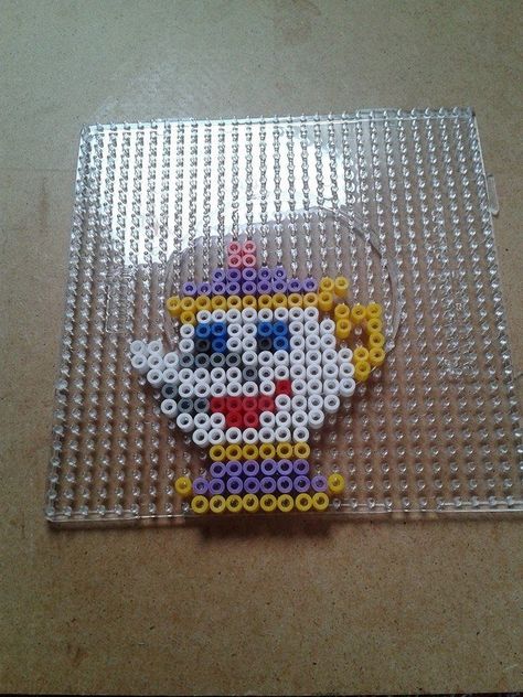 Beauty And The Beast Perler, Chip Beauty And The Beast, Harry Potter Perler Beads, Melted Beads, Mrs Potts, Pixel Beads, Hamma Beads, Fuse Bead Patterns, Easy Pixel Art