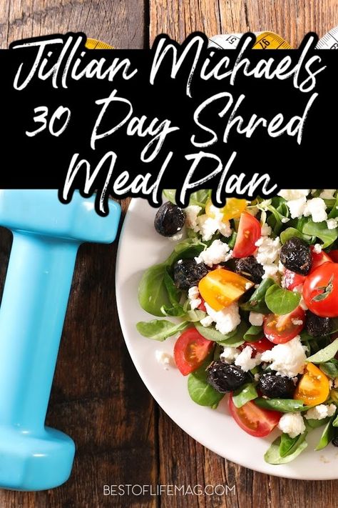 A Jillian Michaels 30 Day Shred meal plan can help you find success in weight loss with simple meal planning and proper nutrition. Jillian Micahels Recipes | Jillian Michaels Weight Loss | Jillian Michaels Workout programs | 30 Day Shred Tips | 30 Day Shred Weight Loss Tips | 30 Day Shred Nutrition Ideas | What to Eat on 30 Day Shred | Home Fitness Tips | How to Lose Weight | Ways to Lose Weight | Beachbody Nutrition Plan Tips via @amybarseghian Couples Diet Meal Plan, Jillian Michaels 30 Day Shred Meal Plan, 6 Week Shred Meal Plan, 30 Day Meal Plan To Lose 20 Pounds, Shred Meal Plan Women, V Shred Meal Plan Women, Jillian Michaels Meal Plan, 30 Day Shred Before And After, Shred Diet Plan