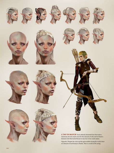 The Art of Dragon Age - Inquisition Dragon Age Inquisition Characters, Dragon Age Elf, Rendering Drawing, Anime Face Drawing, Dragon Hunters, Dragon Age Characters, Weird Drawings, Dragon Age Games, Dragon Age 2