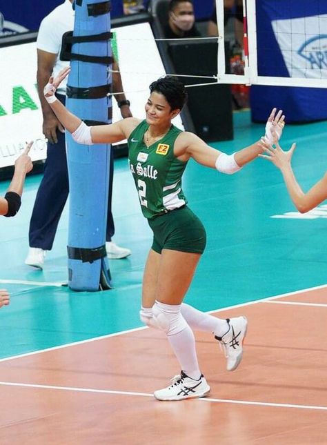 UAAP Women's Volleyball DLSU LA SALLE LADY SPIKERS Spiker Volleyball, Dlsu Lady Spikers, Uaap Volleyball, Wallyball, Women's Volleyball, Women Volleyball, Volleyball Team, Volleyball, Basketball Court