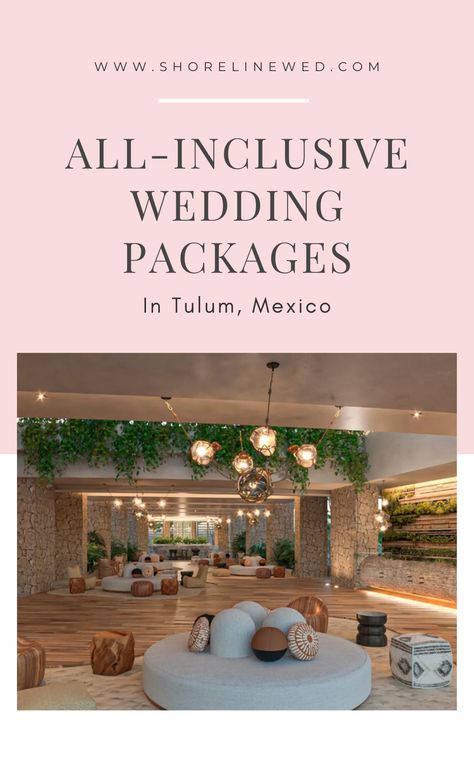 These all-inclusive wedding packages in Tulum come from the best Tulum wedding venues in Mexico! Let us help plan your destination wedding Tulum Mexico getaway. Tulum Micro Wedding, Wedding In Tulum Mexico, Mexico All Inclusive Wedding, Tulum Wedding Venue Mexico, Mexico Resort Wedding, Cancun Wedding Reception, Wedding Venues In Mexico, Mexico Wedding Ideas, Tulum Mexico Wedding