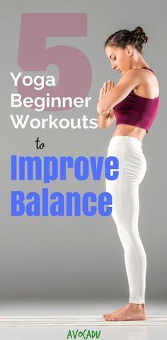 Balance is often overlooked for flexibility and weight loss. These yoga workouts for beginners to improve balance will help shift your perspective! #yoga #avocadu Balance Yoga, Beginner Workouts, Beginner Yoga Workout, Yoga Stretching, Health Yoga, Yoga Beginners, Beginner Yoga, Yoga Iyengar, Yoga Workouts