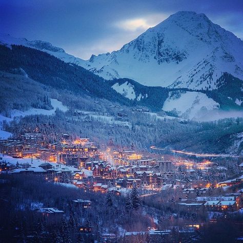 Snowmass, Colorado- where I stayed working at Aspen Food and Wine. The most beautiful little mountain town. Snowmass Village Colorado, Snowmass Colorado, Aspen Snowmass, Visit Colorado, Colorado Winter, Living In Colorado, Ski Vacation, Colorado Travel, Mountain Town