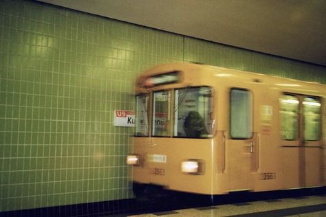 Underground Train Station, Berlin Underground, Underground Train, Berlin Aesthetic, Berlin Photography, Berlin Station, Berlin Photos, Berlin Street, Berlin Berlin