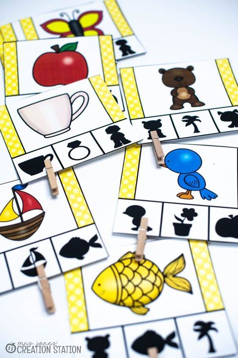 This free shadow matching activity helps to initiate some independent learning in your little learners. So, come grab this free printable and get started shadow matching with your students today. #matching #shadowmatching #matchingactivity #shadowmatchingactivity #free #freeprintable #mrsjonescreationstation Shadow Matching Free Printable, Shadow Activities, Shadow Matching, Matching Activities, Mrs Jones, Problem Solving Activities, Creation Station, Independent Activities, Bad Time