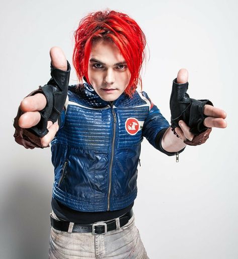 Danger Days Party Poison, Party Poison Mcr, Gerard Way Danger Days, My Chemical Romance Songs, Party Poison, Pew Pew Madafakas, Punk Fashion Diy, Gerald Way, Danger Days