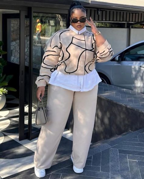 Trina Rapper Outfits, Business Casual Outfits Fall Curvy, Slacks For Women Classy, No Curves Body Shape Outfits, Plus Size Corporate Baddie, Classy Curvy Women Outfits, Grown And Classy Outfit Women, Corporate Baddie Aesthetic Outfit, Woman Outfits Summer