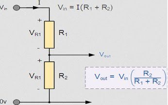 Basic Electrical Engineering, Voltage Divider, Electronic Circuit Design, Electrical Circuit Diagram, Simple Circuit, Electronics Basics, Electronic Circuit Projects, Electronic Circuit, Fibre Optics