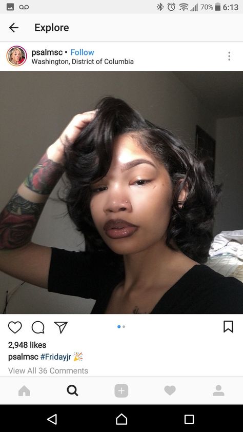 Short Pressed Natural Hair Black Women, Short Relaxed Hair Black Women, Short Flat Ironed Natural Hairstyles, Short Flat Ironed Natural Hair, Flat Ironed Hairstyles, Short Silk Press Natural Hair, Flat Ironed Natural Hair, Short Hair Blowout Black Women, Silk Press Natural Hair Styles