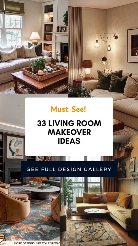 Transform your living space with 33 stylish and modern sitting room renovation ideas that focus on comfort and charm. Discover various themes, from minimalistic designs to more eclectic styles, that blend functionality with aesthetics. Think about adding cozy textures, fresh paint colors, or innovative furniture arrangements. Each idea emphasizes how you can create a warm atmosphere while optimizing your space. Explore expert tips for making renovations that enhance your room's design, create a cohesive look, and improve the overall vibe of your sitting room. Comfortable Living Room Ideas, Modern Sitting Room, Room Renovation Ideas, Creative Living Room Ideas, Living Room Makeover Ideas, Room Makeover Ideas, Living Room Redesign, Contemporary Glam, Innovative Furniture