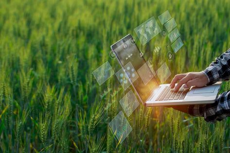 Modern Agriculture Technology, Agriculture Design, Tech Image, Agriculture Technology, Modern Farming, Presentation Pictures, Farming Technology, Agriculture Business, Attractive Background