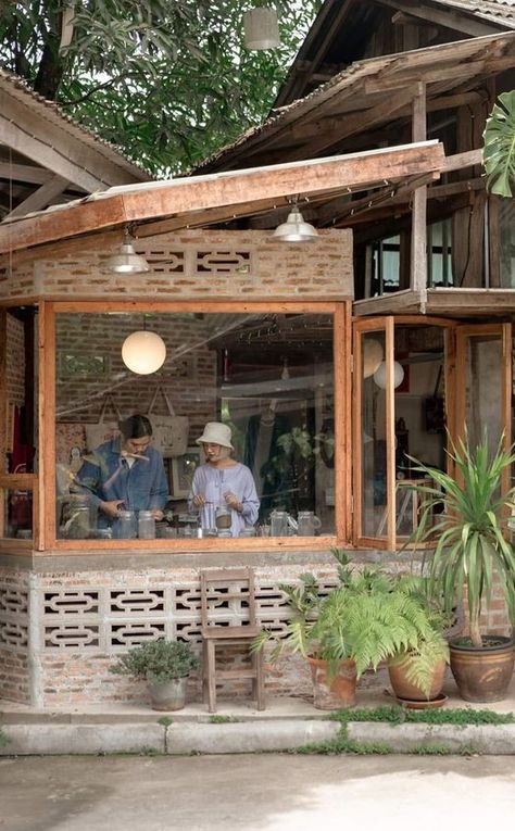 Cafe Design Inspiration, Shop Architecture, Coffee House Design, Coffee Shop Concept, Dj Movie, Control Tower, Menue Design, Outdoor Restaurant Design, Small Coffee Shop