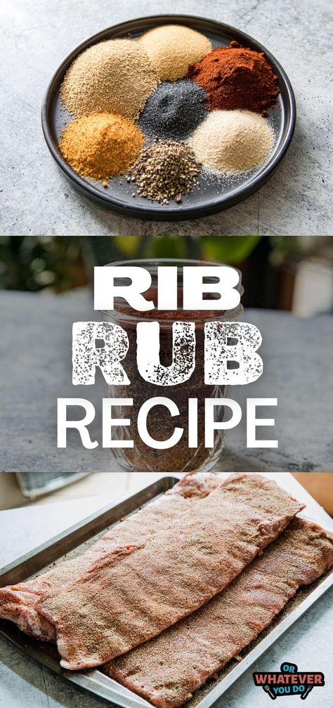 Rib Rub Homemade Rib Rub, Pellet Grill Ribs, Pork Rib Dry Rub, Rib Dry Rub, Spice Rub For Ribs, Easy Pork Ribs, Leftover Prime Rib Recipes, Ribs Easy, Rib Rub Recipe