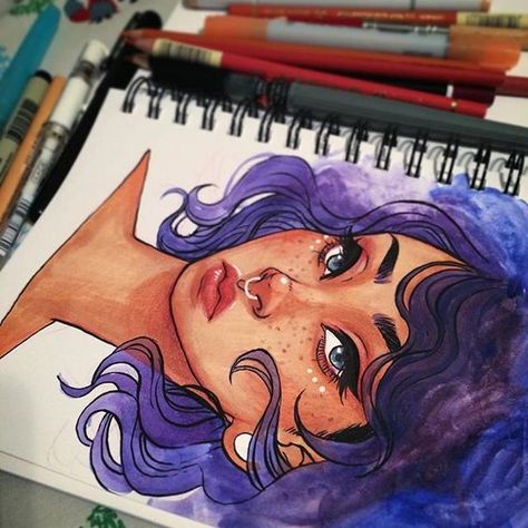 1000+ ideas about Copic Markers on Pinterest | Copic, Copic Colors ... Copic Artwork, Copic Marker Art, Copic Art, Copic Marker, Arte Fantasy, Art And Illustration, Drawing Tutorials, Marker Art, Colorful Drawings