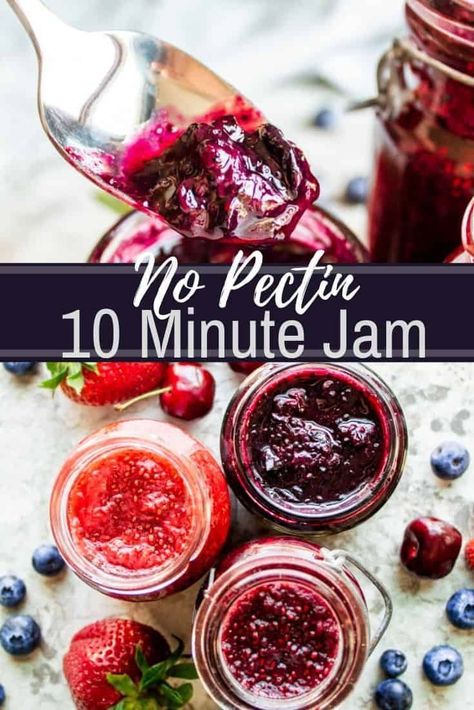 Spread For Bagels, Recipe With Chia Seeds, Easy Jam Recipe, Paleo Vegetarian, Easy Jam, Food Sensitivity, Jam Jam, Grape Jam, Fantastic Recipes