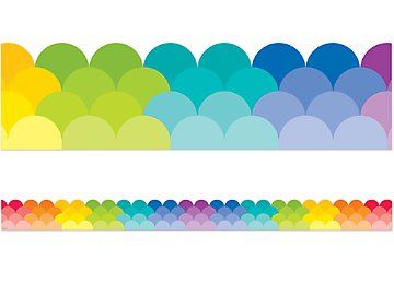 Rainbow Border, Confetti Theme, Bulletin Borders, School Display, Paint Themes, Rainbow Classroom, Teacher Posters, Classroom Makeover, Lakeshore Learning