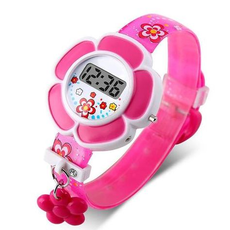 Children's Digital Watches Car Cartoon Design Outdoor – Watch Whole Digital Wrist Watch, Toy Watch, Flower Watch, Childrens Watches, Led Watch, Pink Watch, Watch Cartoons, Girls Watches, Kids Watches