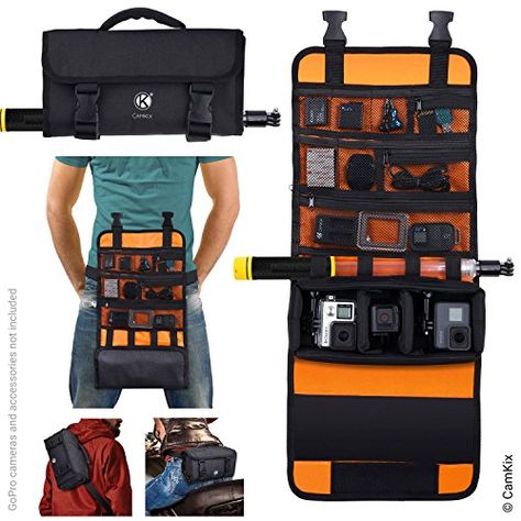 Fall Layout, Travel Camera Bag, Tactical Wear, Multipurpose Bag, Dji Osmo, Smart Case, Compact Camera, Cameras And Accessories, Quick Release Buckle