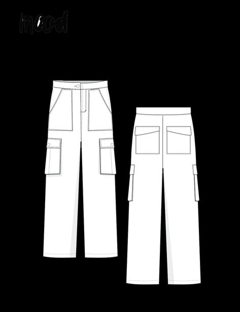 Cargo Pants Sewing Pattern, Pants Sewing, Free Sewing Pattern, Pants Sewing Pattern, Emo Outfits, Boring Clothes, Patchwork Patterns, Cargo Pant, Pants Pattern