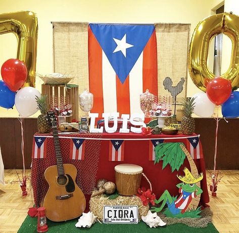 Puerto Rico Birthday, Life Size Cutouts, Paw Patrol Cake, 27th Birthday, Hispanic Heritage Month, Table Set Up, Hispanic Heritage, Heritage Month, Custom Letters