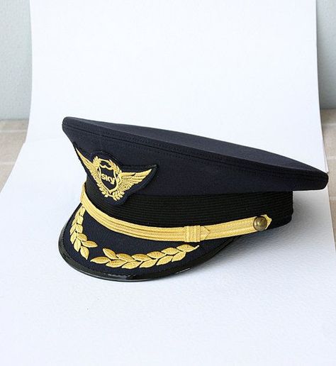 Pilot Gifts Boyfriend, Captain Cap, Vintage Pilot, Pilot Hat, Ship Captain, Pilot Uniform, Aviation Fuel, Cabin Pressure, Airline Uniforms