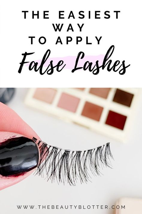 False Lash Application, False Eyelashes Tips, Fake Eyelashes Applying, Eyelashes How To Apply, Fashionable Mom, Best False Lashes, Best False Eyelashes, Applying False Lashes, Antiaging Skincare