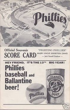 Philly Poster, Baseball Phillies, Nikki Baby, Philly Sports, Sports Baby Shower, Vintage Philadelphia, Frat Coolers, Phillies Baseball, Baseball Memorabilia