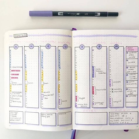 Journaling Layout, Bullet Journal Titles, Bullet Journal Minimalist, Bujo Spreads, Weekly Journal, Bullet Journal Ideas Templates, Creating A Bullet Journal, Organization Station, 2024 Planner