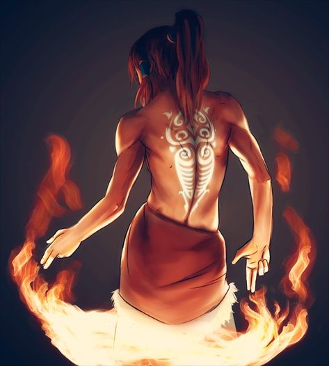 Korra/firebending/hot Avatar The Last Airbender Funny, Korra Avatar, Avatar Series, Avatar Cartoon, Avatar Fan Art, Univers Dc, Avatar The Last Airbender Art, Team Avatar, Avatar Characters