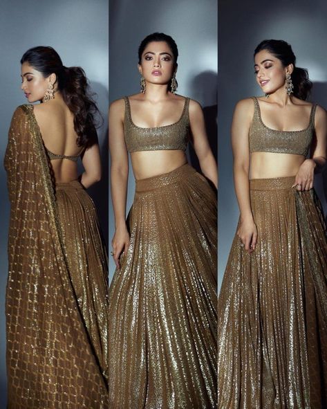 2023 Lehenga, India Wedding Dress, Lehenga Ideas, Arpita Mehta, Golden Lehenga, Golden Blouse, Indian Reception, Indian Bridesmaid Dresses, Fusion Wear