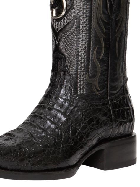 DESCRIPTION:


 Men's Caiman Exotic Cowboy Boots 'El General'

 ID: 45081

 Type: Cowboy Boots

 Style: Exotic

 Brand: The General

 Material: Original Caiman Nape

 USA bullfight: 6 - 11

 Last: Versace

 Sole: Leather

 Tip: European

 Made in Mexico Cowboy Boots For Men, Kids Blazers, Rodeo Boots, Father Son Shirts, Face Mask Men, Stylish Man, Alligator Skin, Boots Style, Mens Cowboy Boots