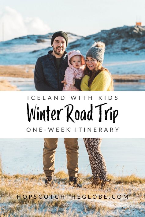 Iceland with Kids Winter Road Trip One Week Itinerary Iceland In November, Iceland Campervan, Iceland With Kids, Trip Goals, Winter Road Trip, Family Ski Vacation, One Week Itinerary, Iceland Vacation, Iceland Winter