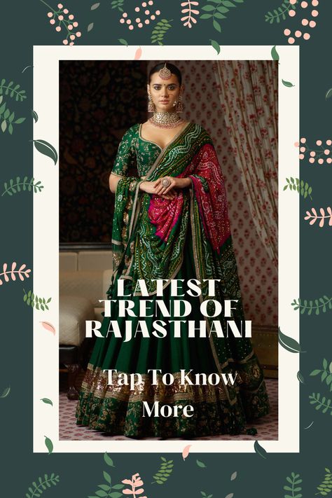 Tap To Know More About the latest trend of rajasthani lehenga choli for wedding. . . Rajasthani lehenga choli, lehenga choli, wedding lehenga choli, deisgner lehenga choli, lehenga choli for women, designer rajasthani lehenga choli, latest trend, indian fashion trend - 2021, wedidng lehenga choli trend, fashion trending - 2021. Rajasthani Outfit For Women, Rajasthani Lehenga Traditional, Lahenga Design Latest, Rajasthani Lehenga Choli, Shadi Outfits, Rajasthani Lehenga, Lehenga Choli For Wedding, Choli For Wedding, Lehenga Choli Latest