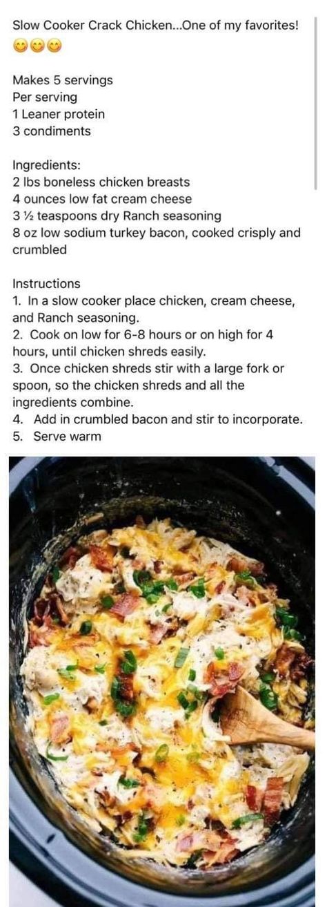 Green Chicken Recipe, Lean Protein Meals, Lean And Green, Lean Meals, Lean And Green Meals, Bariatric Recipes, Chicken Crockpot Recipes, Lean Protein, Crockpot Recipes Easy