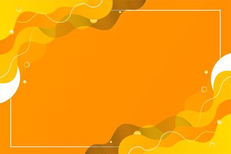 Bright orange abstract liquid flow backg... | Premium Vector #Freepik #vector #background #banner #pattern #brochure Powerpoint Background Design Aesthetic Landscape, Orange Background Landscape, Abstract Liquid, Slide Background, Powerpoint Background Design, Background Template, Background Banner, Vector Background, Bright Orange