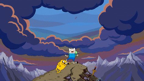 ♥~Adventure~♥ Adventure Time Banner Gif, Adventure Time Discord Banner, Adventure Time Theme, Adventure Time Gif, Pendleton Ward, Land Of Ooo, Adventure Time Characters, Adventure Time Wallpaper, Adventure Time Cartoon