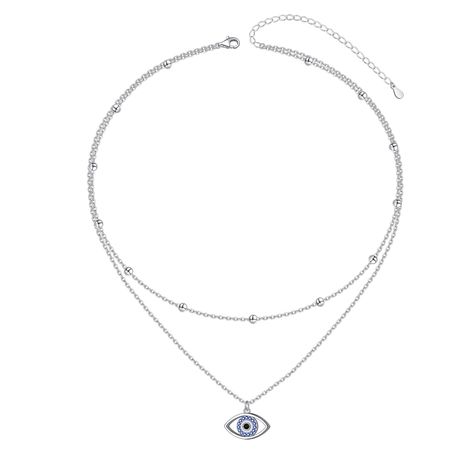 PRICES MAY VARY. Length of the flength of the first layer:13" , second layer length:14", 2 inches extender.irst layer:15" , second layer length:16". Material: high-quality 100% 925 sterling silver,platinum polished finished. won't change color or get dark.tarnish resistant, nickel free. Our dainty necklace is suitable many occasions. Comes in a box and silver polishing cloth. no wrapping needed. A ideal accessory to your outfit or as an appropriate product, e.g.for your lover, wife, mother, daug Famous Jewelry, Heart Moon, Sterling Silver Choker, Heart Choker, Silver Choker, Girl Jewelry, Sterling Jewelry, Sterling Silver Heart, Dainty Necklace