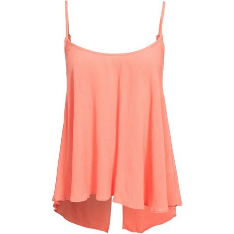 Nly Blush Strappy Open Back Top ($22) ❤ liked on Polyvore Peach Tank Top, Open Back Tank Top, Peach Top, Red Tank Top, Open Back Top, Rayon Top, Strappy Top, Red Tank Tops, Red Tank