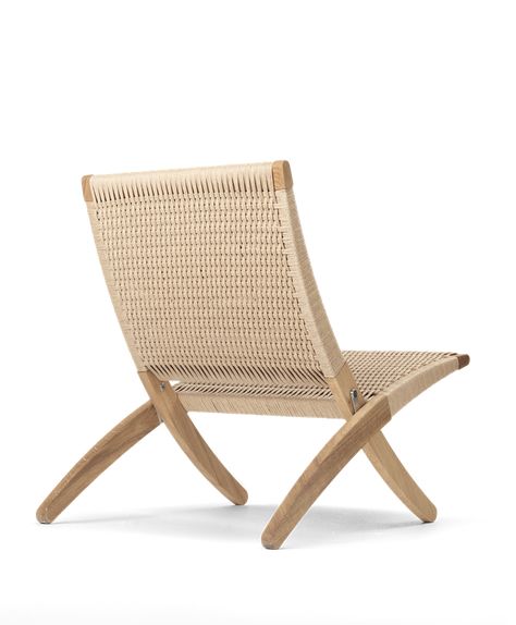 Cuba Chair, Folding Lounge Chair, Carl Hansen & Son, Milk Shop, Carl Hansen, Unique Chair, Lounge Chair Design, Sopot, Lounge Armchair