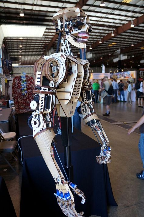 roy Robotic Limbs, Animatronic Design, Robotic Engineering, Crazy Robot, Real Robots, Space Story, Pirate Island, Maker Faire, Robotics Engineering