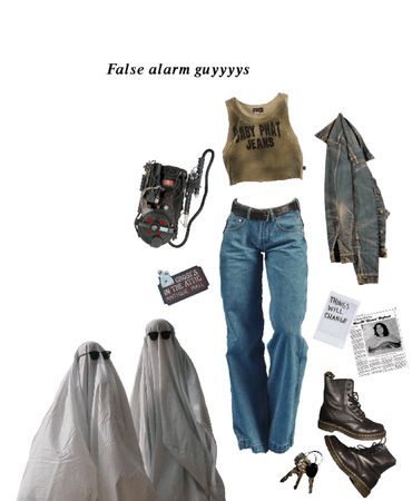 Hunting Outfit Aesthetic, Ghost Hunting Aesthetic Outfit, Ghost Inspired Outfit, Ghost Hunter Aesthetic Outfit, Ghost Hunter Outfit, Ghost Hunting Outfit, Ghostbusters Outfit, Journal Clothes, Ghost Outfit