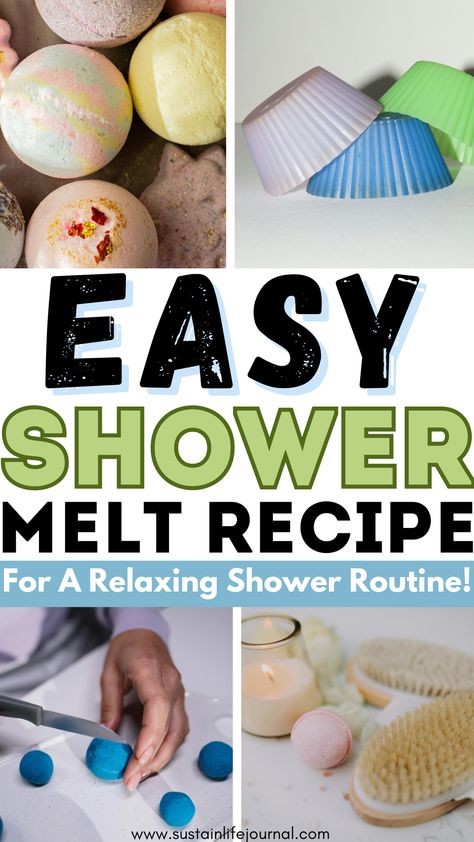 homemade shower melts for a self care routine Shower Steamer Gift Ideas, How To Make Shower Melts, Homemade Shower Melts, Shower Melts Diy How To Make, Diy Vapor Shower Melts, Shower Melts Diy, Shower Steamer Recipe, Homemade Shower Steamers, Diy Shower Melts