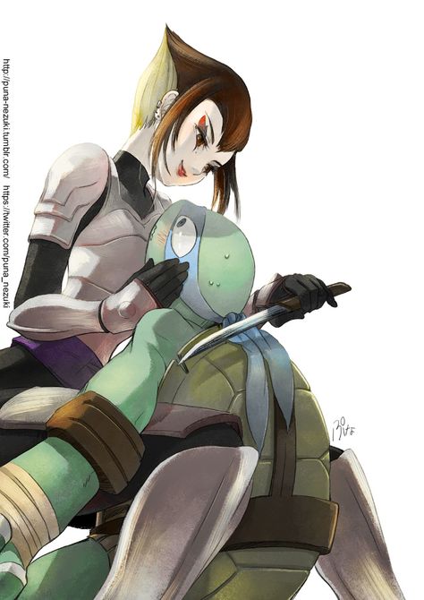 Leo and Karai TMNT 2012 Karai Tmnt 2012, Leo And Karai, Karai Tmnt, Tmnt Girls, Tmnt Movie, Tmnt Leo, Draw A Picture, Ninja Turtles Funny, Tmnt Comics